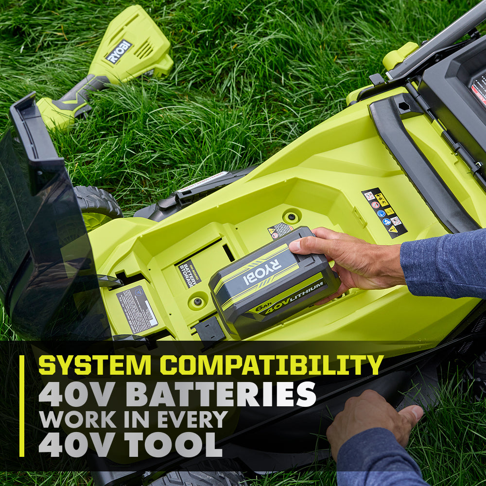 40V HP BRUSHLESS 20″ PUSH MOWER | RYOBI