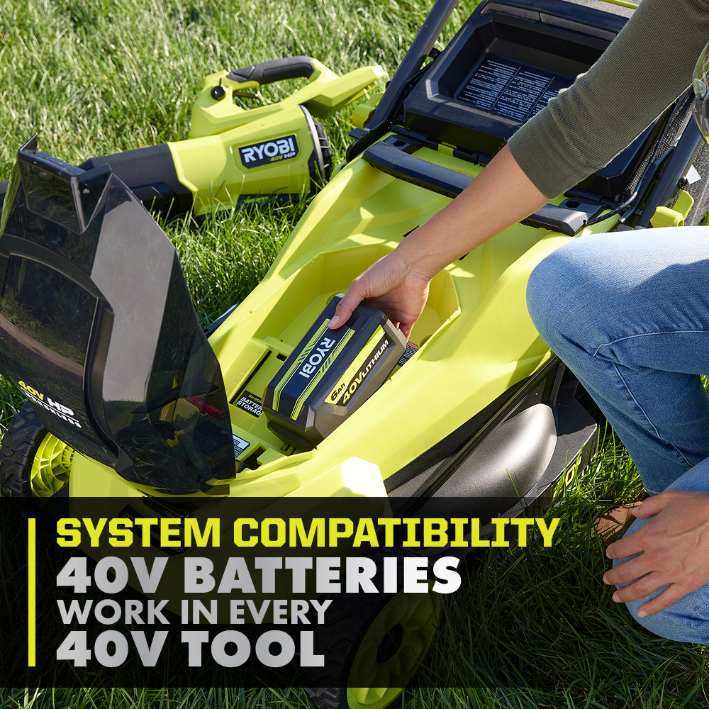 40V HP BRUSHLESS 20″ SELF-PROPELLED MOWER | RYOBI