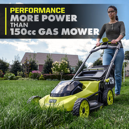 40V HP BRUSHLESS 20″ SELF-PROPELLED MOWER KIT | RYOBI