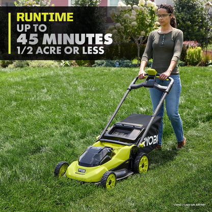 40V HP BRUSHLESS 20″ SELF-PROPELLED MOWER KIT | RYOBI