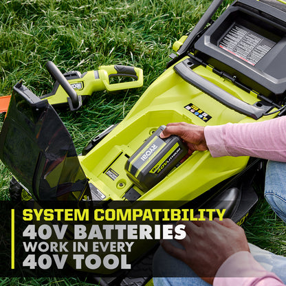 40V HP BRUSHLESS 20″ SELF-PROPELLED MULTI-BLADE MOWER KIT | RYOBI