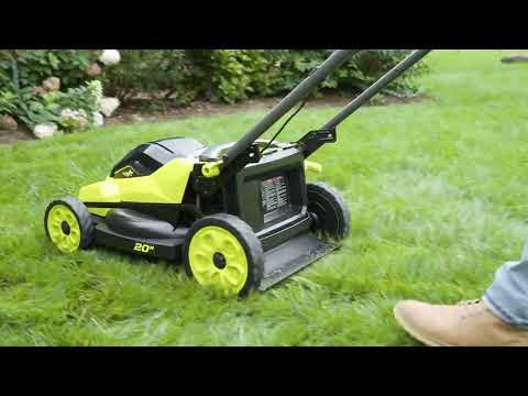 40V HP BRUSHLESS 20″ SELF-PROPELLED MULTI-BLADE MOWER KIT | RYOBI