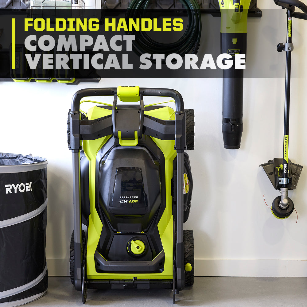 40V HP BRUSHLESS 21″ PUSH MULTI-BLADE MOWER KIT | RYOBI
