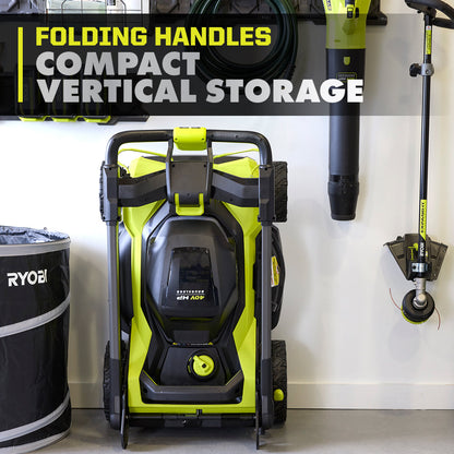 40V HP BRUSHLESS 21″ PUSH MULTI-BLADE MOWER KIT | RYOBI
