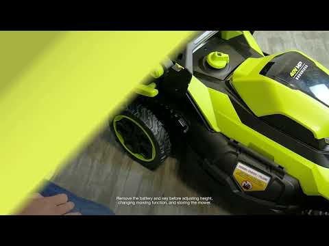 40V HP BRUSHLESS 21″ PUSH MULTI-BLADE MOWER KIT | RYOBI