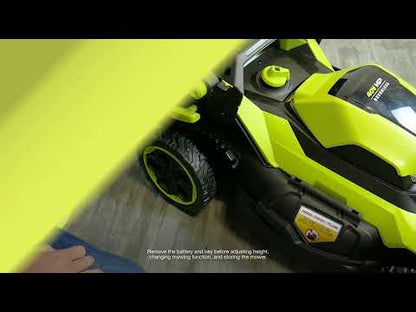 40V HP BRUSHLESS 21″ PUSH MULTI-BLADE MOWER KIT | RYOBI
