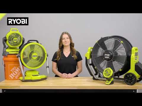 40V HP BRUSHLESS HYBRID 18″ MISTING AIR CANNON | RYOBI