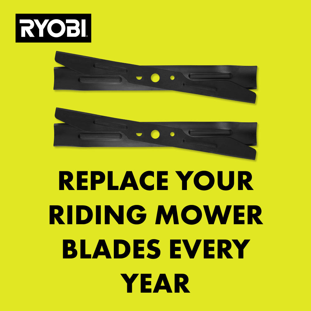 42?? ZTR HIGH LIFT BAGGING BLADES | RYOBI