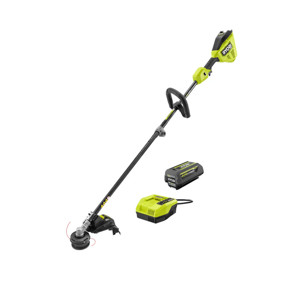 40V HP BRUSHLESS 16″ ATTACHMENT CAPABLE STRING TRIMMER KIT | RYOBI