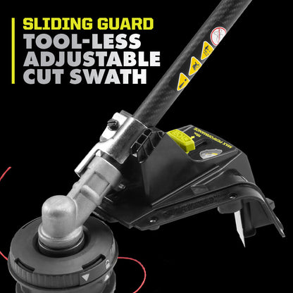 40V HP BRUSHLESS 16″ ATTACHMENT CAPABLE STRING TRIMMER KIT | RYOBI