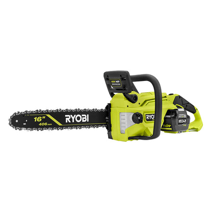 40V HP BRUSHLESS 16″ CHAINSAW KIT | RYOBI