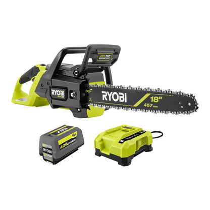40V HP BRUSHLESS 18″ CHAINSAW KIT | RYOBI