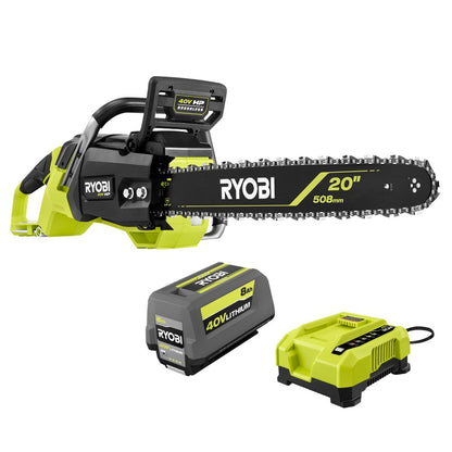 40V HP BRUSHLESS 20″ CHAINSAW KIT | RYOBI