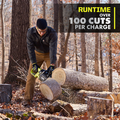 40V HP BRUSHLESS 20″ CHAINSAW KIT | RYOBI