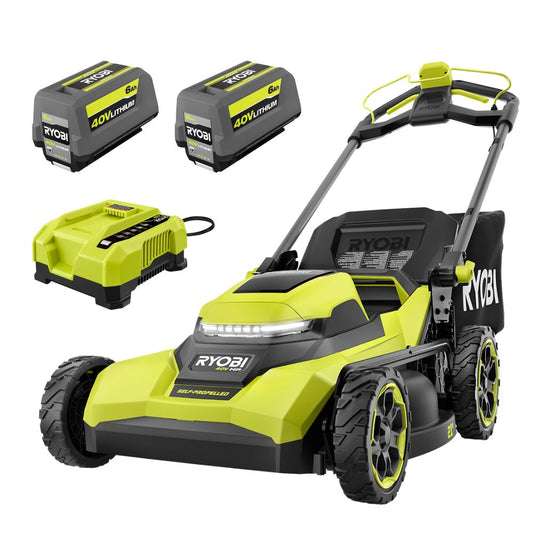 40V HP BRUSHLESS 21″ SELF-PROPELLED MOWER KIT | RYOBI