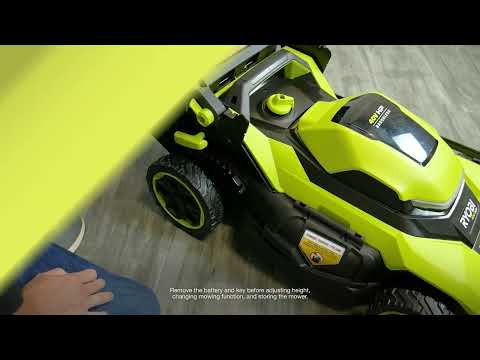 40V HP BRUSHLESS 21″ SELF-PROPELLED MOWER KIT | RYOBI