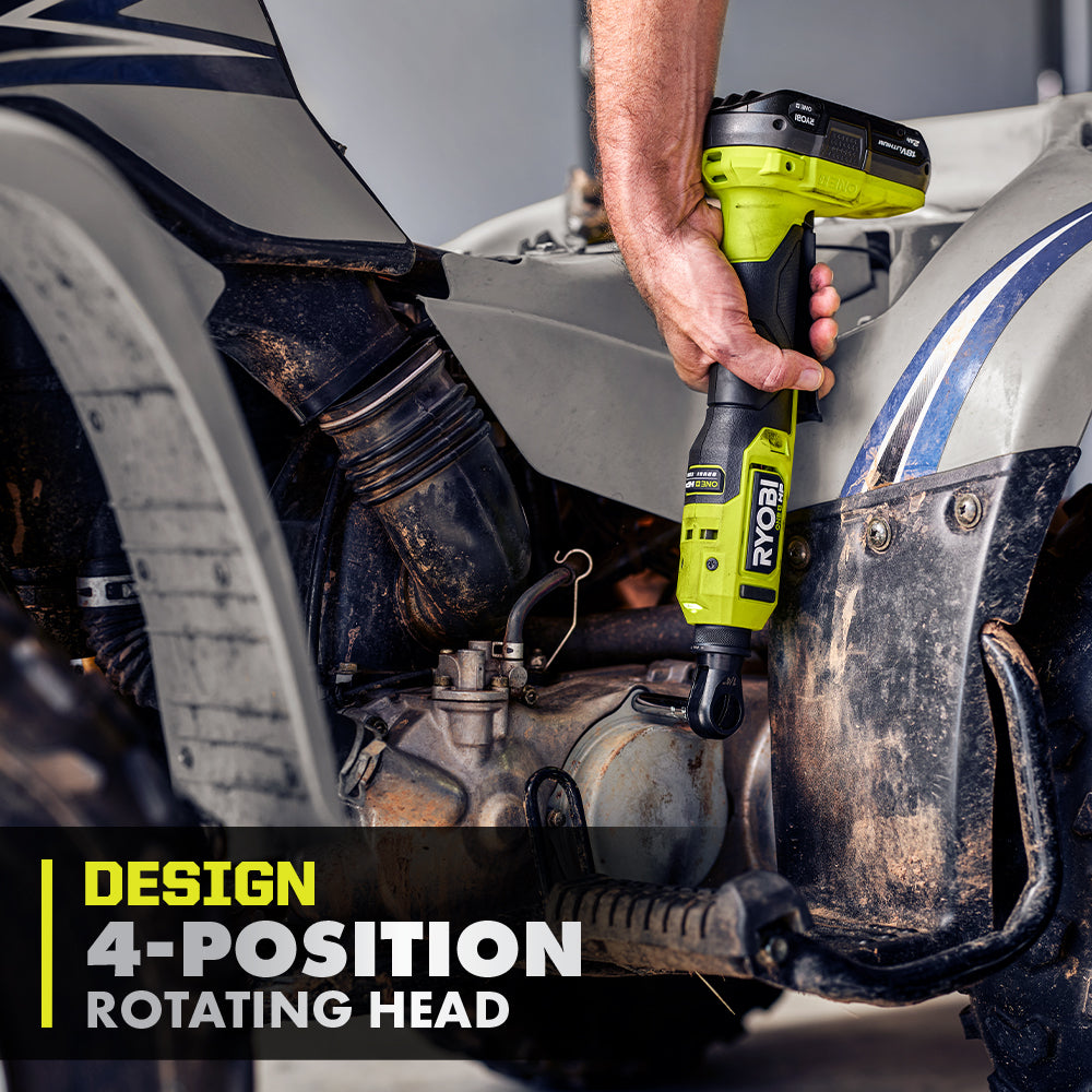 18V ONE+? HP COMPACT BRUSHLESS 3/8″ HIGH SPEED RATCHET KIT | RYOBI