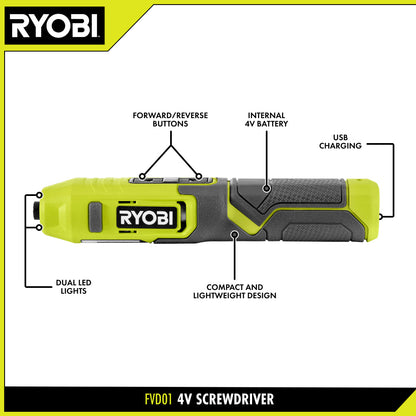 4V SCREWDRIVER | RYOBI