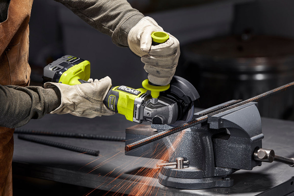 18V ONE+ HP BRUSHLESS 4-1/2″ ANGLE GRINDER/CUT-OFF TOOL | RYOBI