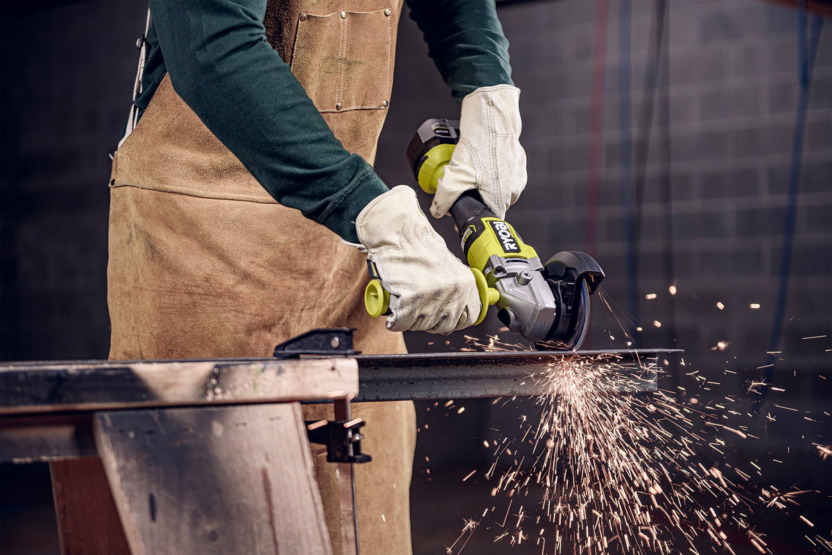 18V ONE+ HP BRUSHLESS 4-1/2″ ANGLE GRINDER/CUT-OFF TOOL | RYOBI