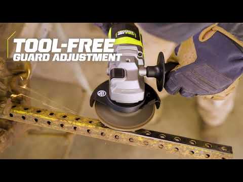 18V ONE+ HP BRUSHLESS 4-1/2″ ANGLE GRINDER/CUT-OFF TOOL KIT | RYOBI
