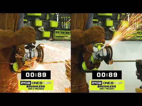 18V ONE+ HP BRUSHLESS 4-1/2″ ANGLE GRINDER/CUT-OFF TOOL KIT | RYOBI