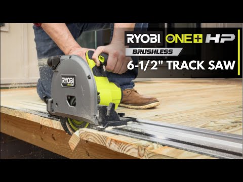 18V ONE+ HP BRUSHLESS 6-1/2″ TRACK SAW | RYOBI