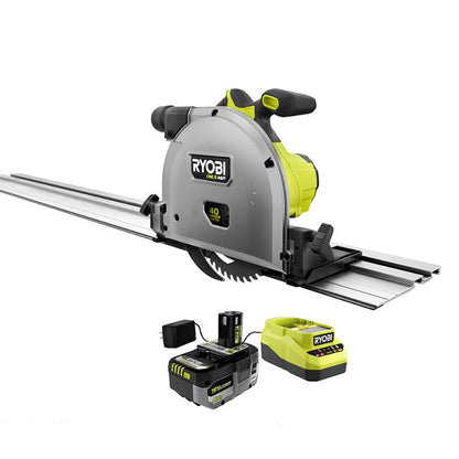 18V ONE+ HP BRUSHLESS 6-1/2″ TRACK SAW KIT | RYOBI