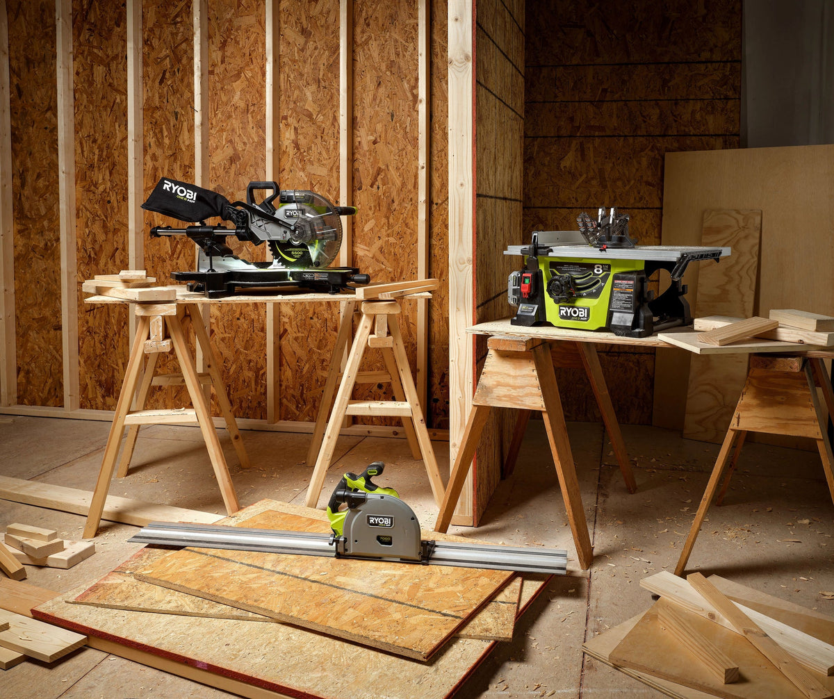 18V ONE+ HP BRUSHLESS 6-1/2″ TRACK SAW KIT | RYOBI