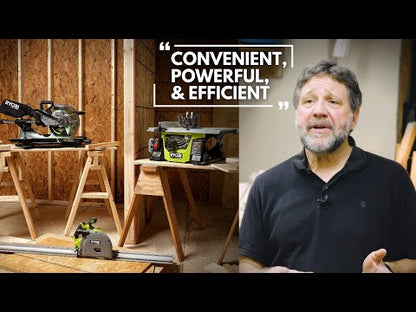 18V ONE+ HP BRUSHLESS 6-1/2″ TRACK SAW KIT | RYOBI