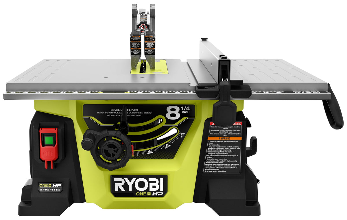 18V ONE+ HP BRUSHLESS 8-1/4″ TABLE SAW | RYOBI