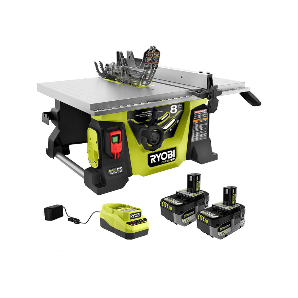 18V ONE+ HP BRUSHLESS 8-1/4″ TABLE SAW KIT | RYOBI