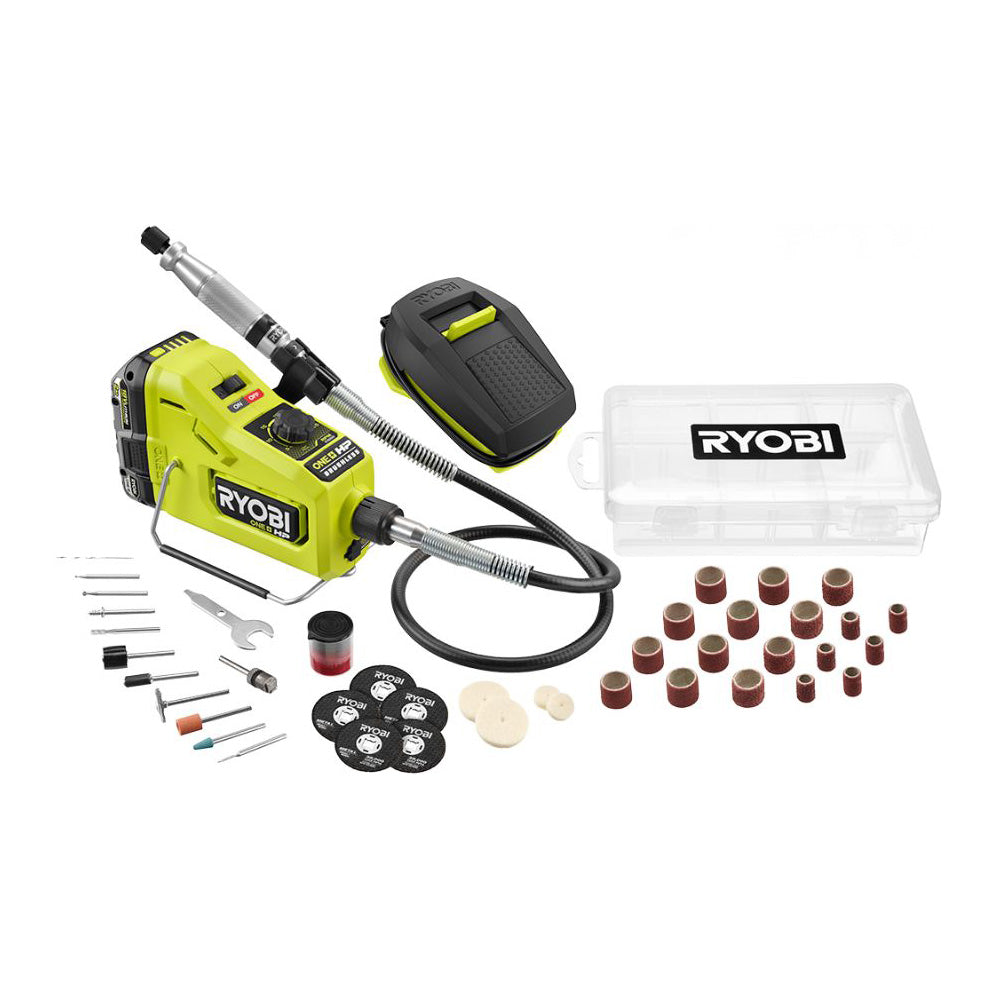 18V ONE+ HP BRUSHLESS CORDLESS ROTARY TOOL KIT | RYOBI