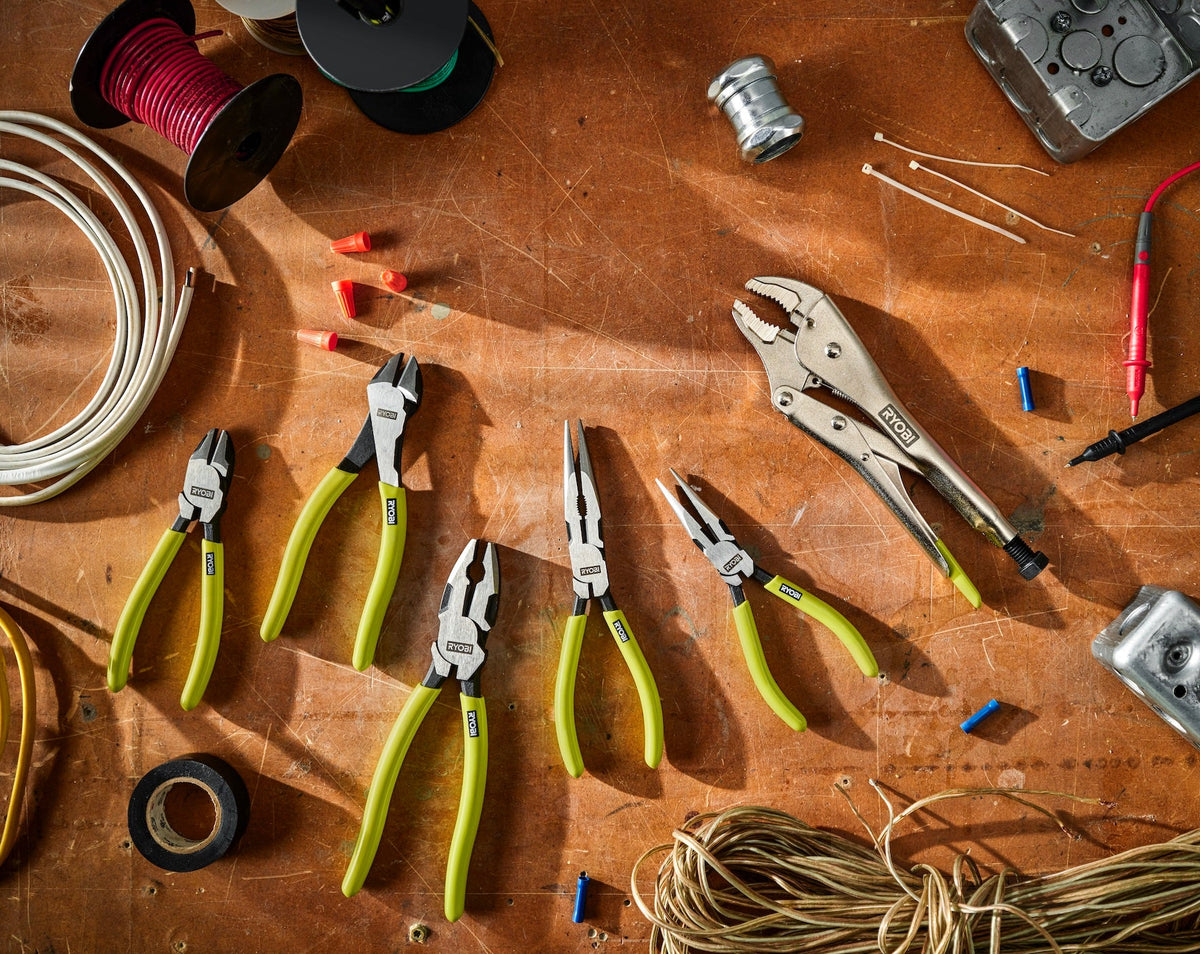 6″ HIGH LEVERAGE DIAGONAL PLIER | RYOBI