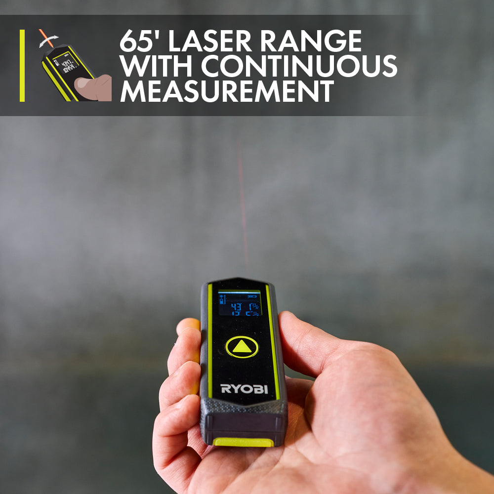 65′ LASER DISTANCE MEASURER | RYOBI