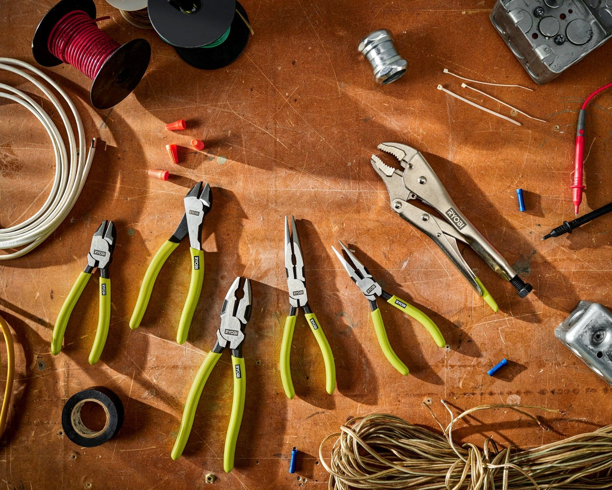 7″ HIGH LEVERAGE DIAGONAL PLIER | RYOBI
