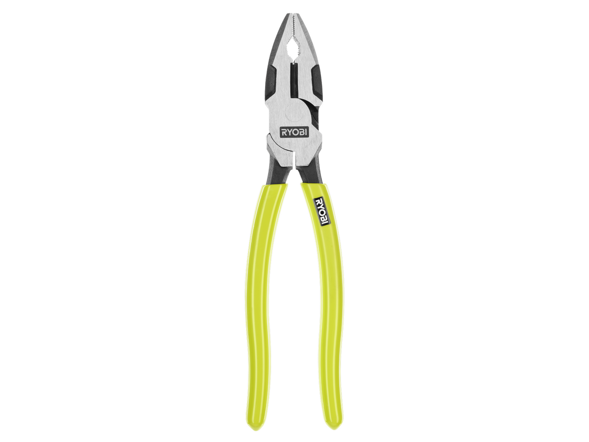 8″ HIGH LEVERAGE LINESMAN PLIER | RYOBI