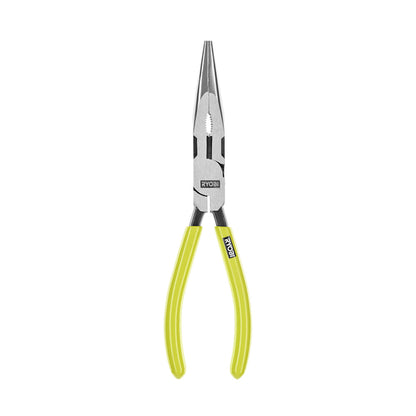 8″ HIGH LEVERAGE LONG NOSE PLIER | RYOBI