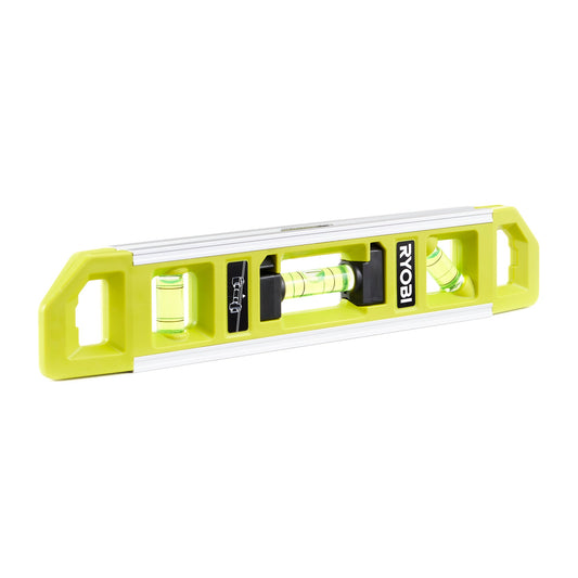 9″ 2-IN-1 TORPEDO LEVEL AND LINE LEVEL | RYOBI