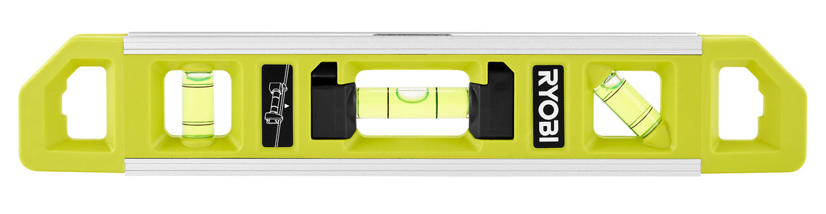9″ 2-IN-1 TORPEDO LEVEL AND LINE LEVEL | RYOBI
