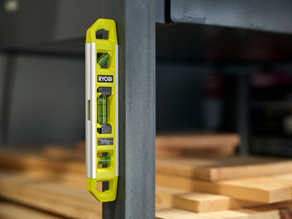 9″ 2-IN-1 TORPEDO LEVEL AND LINE LEVEL | RYOBI