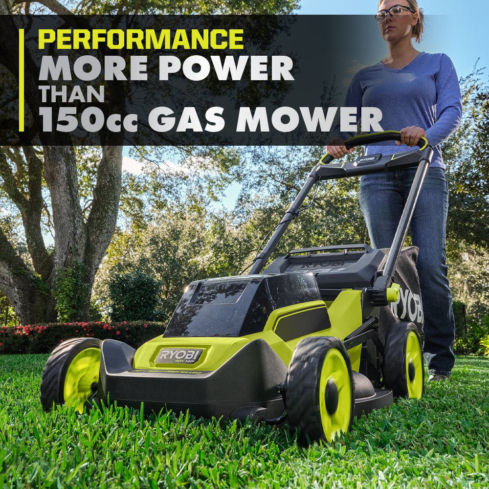 40V HP BRUSHLESS 20″ PUSH MOWER | RYOBI