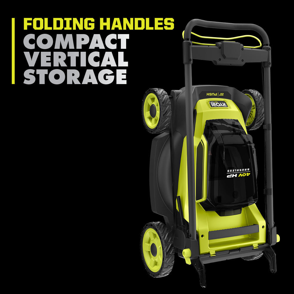 40V HP BRUSHLESS 20″ PUSH MOWER | RYOBI