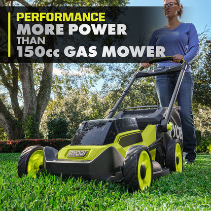 40V HP BRUSHLESS 20″ PUSH MOWER KIT | RYOBI