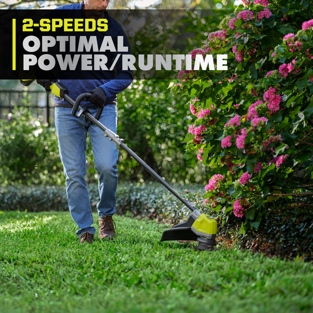 40V HP BRUSHLESS 17?? STRING TRIMMER KIT | RYOBI