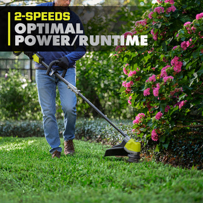 40V HP BRUSHLESS 17?? STRING TRIMMER KIT | RYOBI