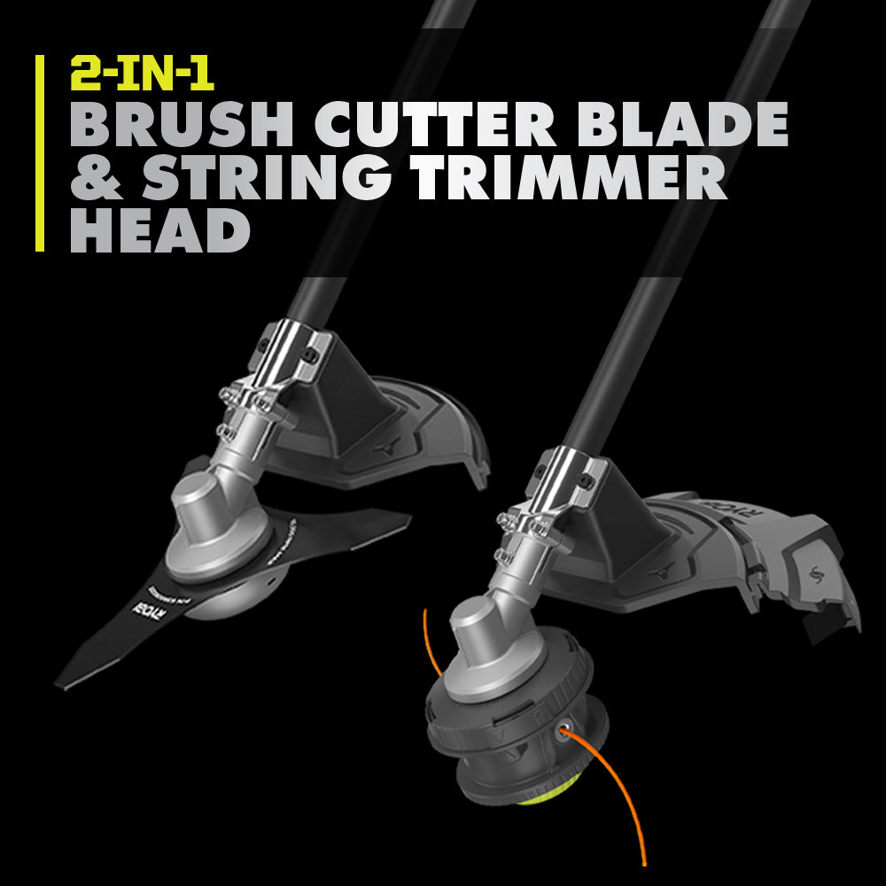 40V HP BRUSHLESS BRUSH CUTTER/STRING TRIMMER | RYOBI