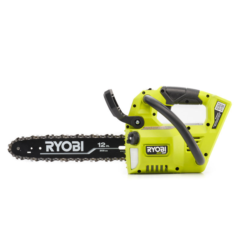 40V HP BRUSHLESS 12″ TOP HANDLE CHAINSAW | RYOBI
