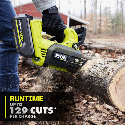 40V HP BRUSHLESS 12″ TOP HANDLE CHAINSAW | RYOBI
