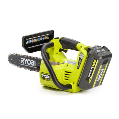 40V HP BRUSHLESS 12″ TOP HANDLE CHAINSAW KIT | RYOBI